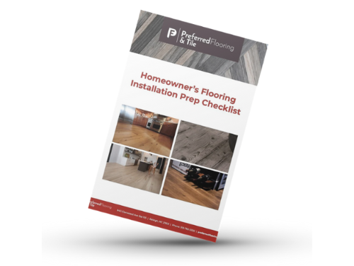 Get insight into what you need to do to prepare for new flooring installation. Download our Flooring Installation Prep Checklist for Homeowners.