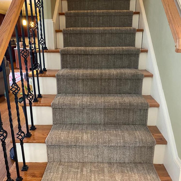 Beautiful Stair Runner to Add Character in Raleigh, NC